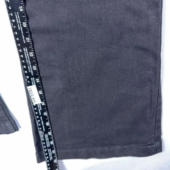 Sofia Vergara Melisa High Rise Flare Jeans Womens Size 14 Denim Stretch Black - Picture 9 of 11